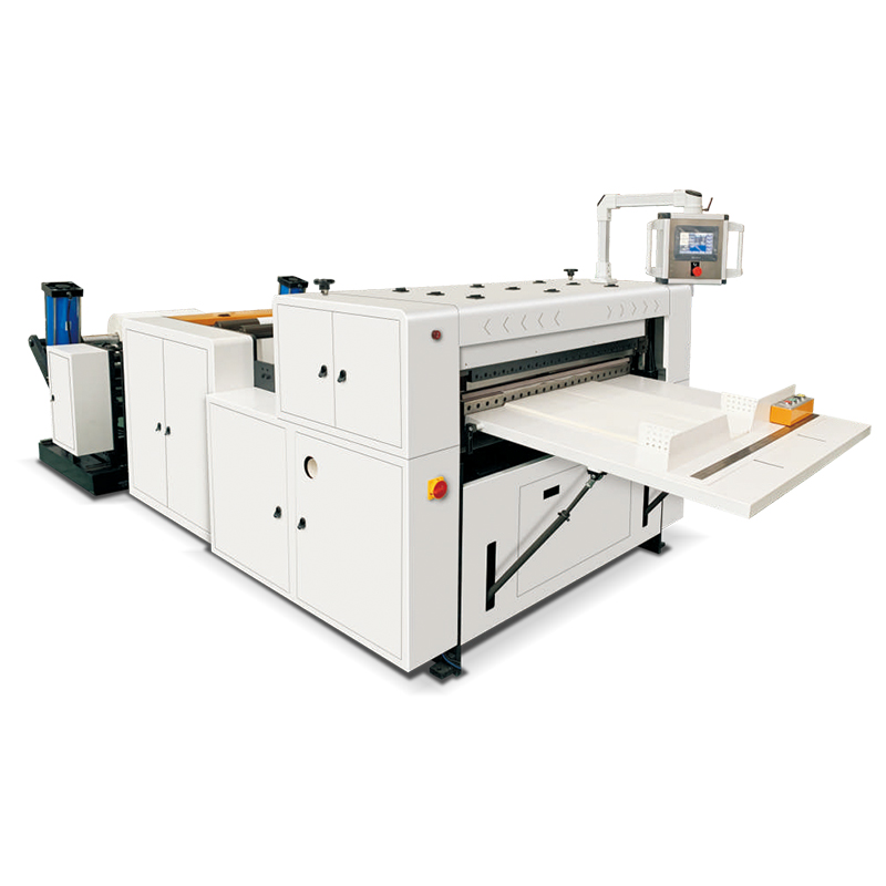 Servo control single discharge cross cutting machine (ordinary platen)